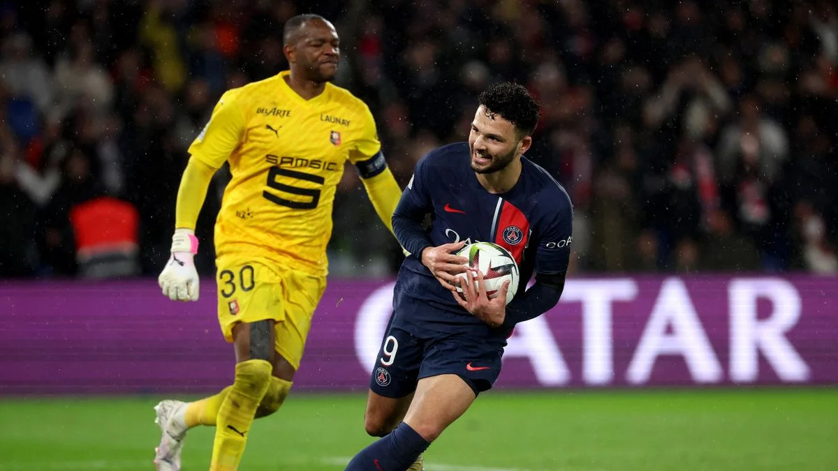 Paris Saint-Germain 1-1 Stade Rennais: Goncalo Ramos' penalty salvages controversial draw for PSG against Rennes