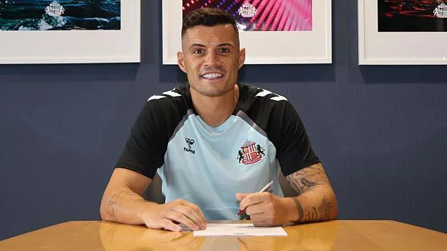 Sunderland sign former Leverkusen star Granit Xhaka