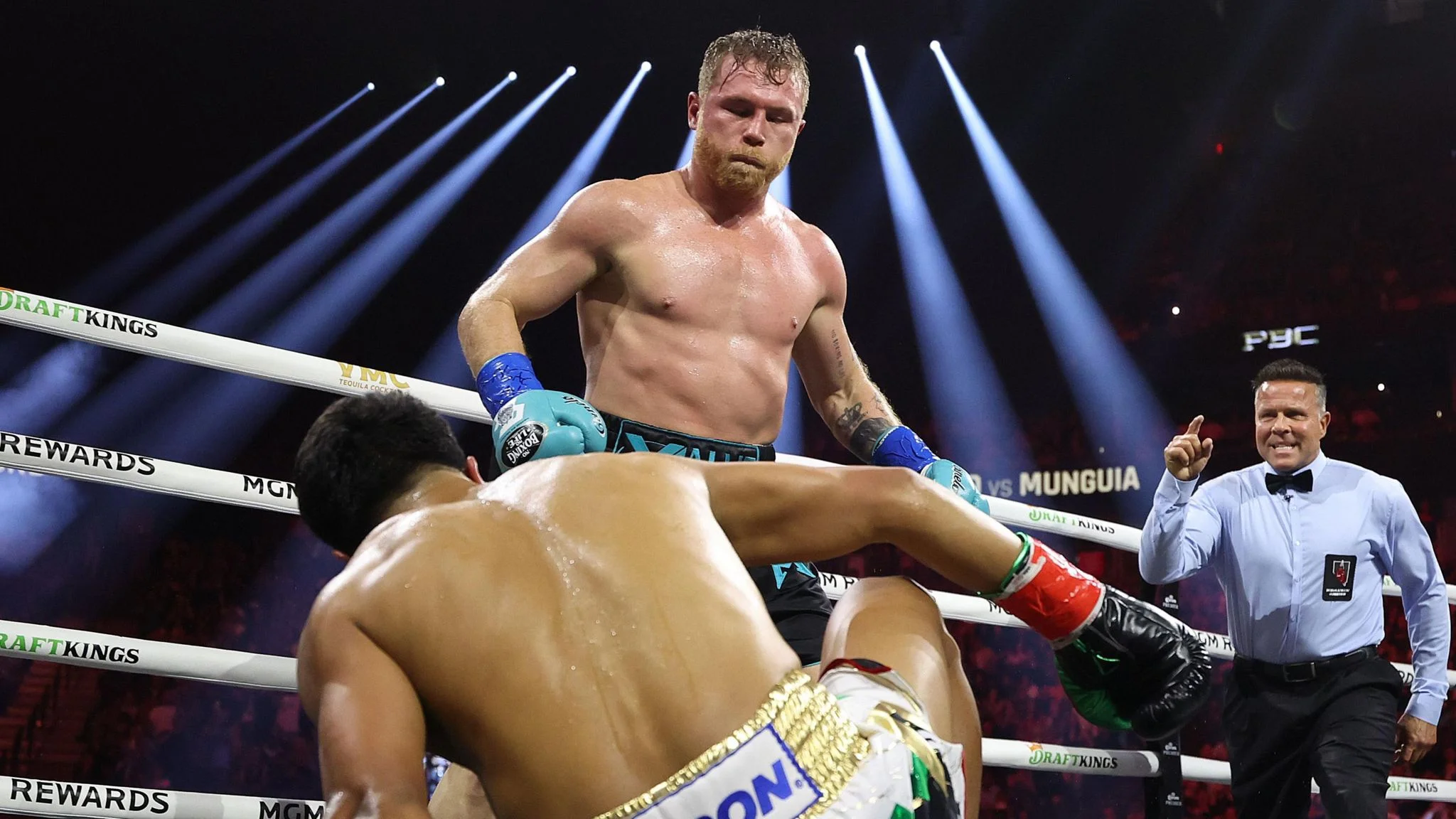 Alvarez retains titles with unanimous victory over Munguia