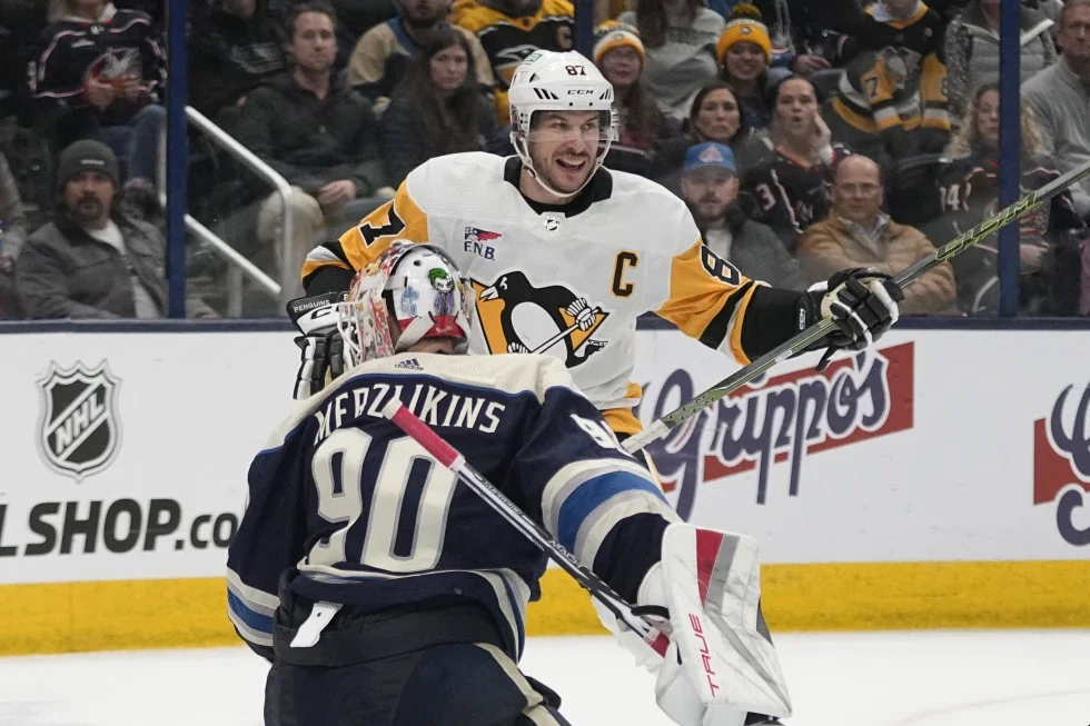 Pittsburgh Penguins defeats Columbus Blue Jackets 5-3