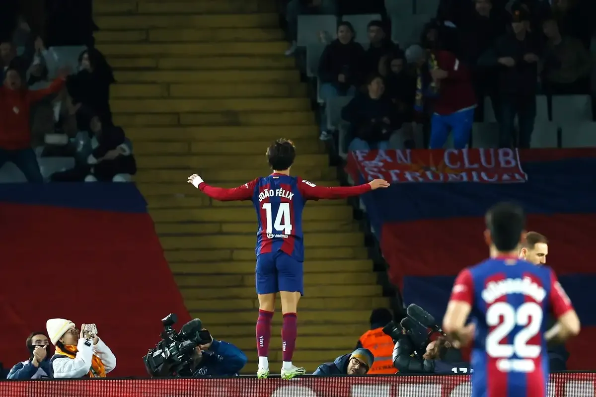 Barcelona secure all 3 point against Atletico Madrid as Joao Felix haunt parent club