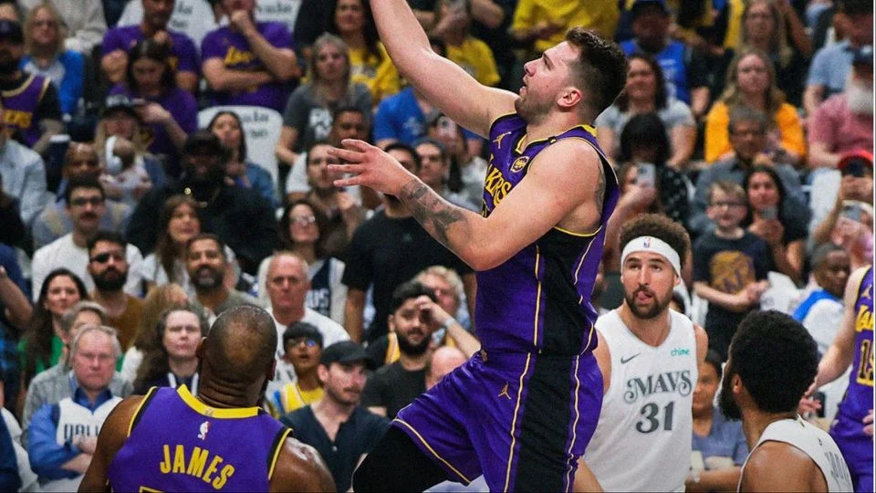 Luka Doncic Drops 45 Points On Former Team As Lakers Defeat Mavericks To Clinch Playoff Spot