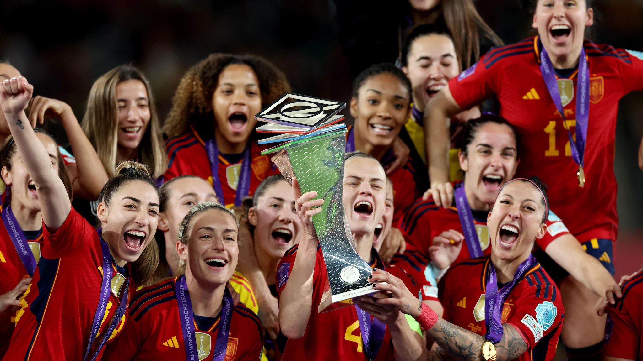 World champions Spain defeat France to win Women's Nations League