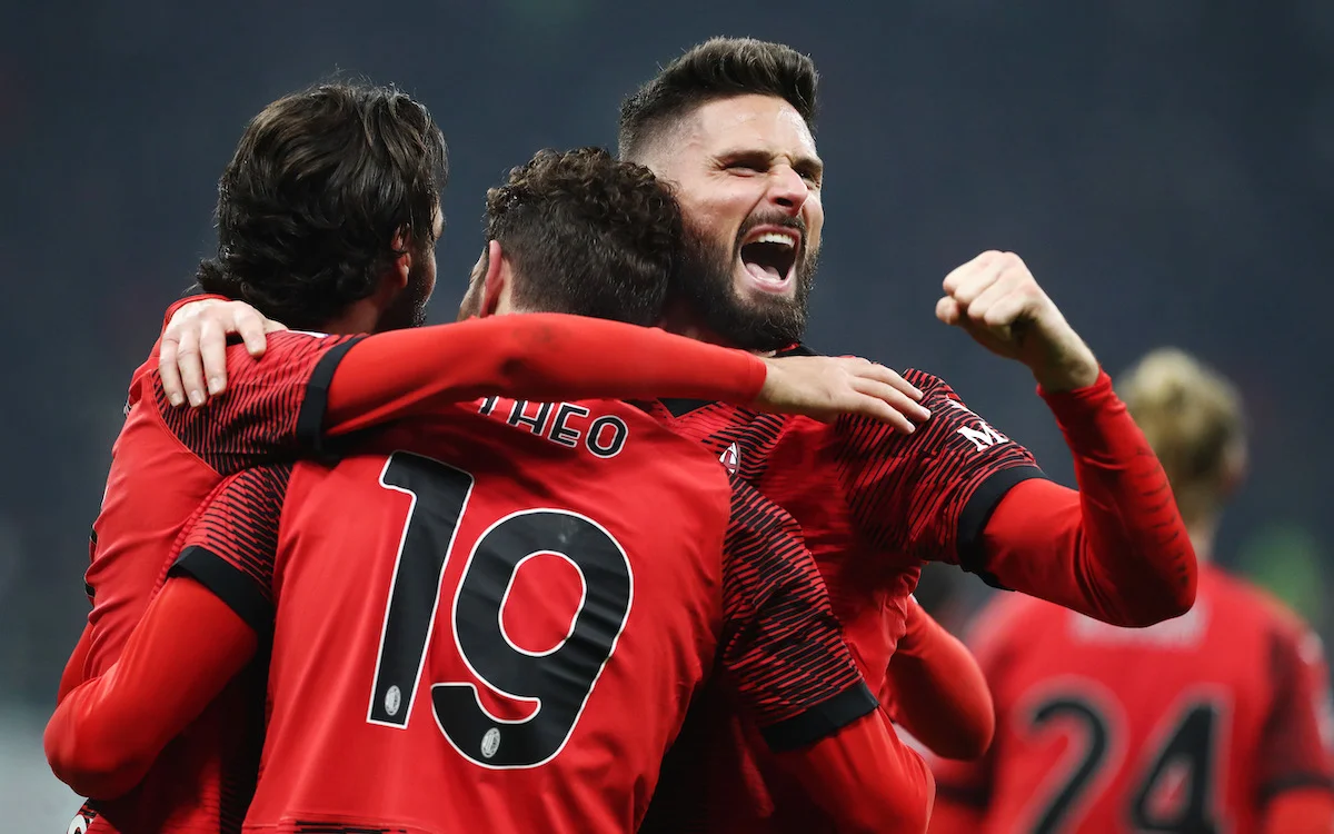 AC Milan 3-1 AS Roma: Giroud leads Milan past lacklustre Roma