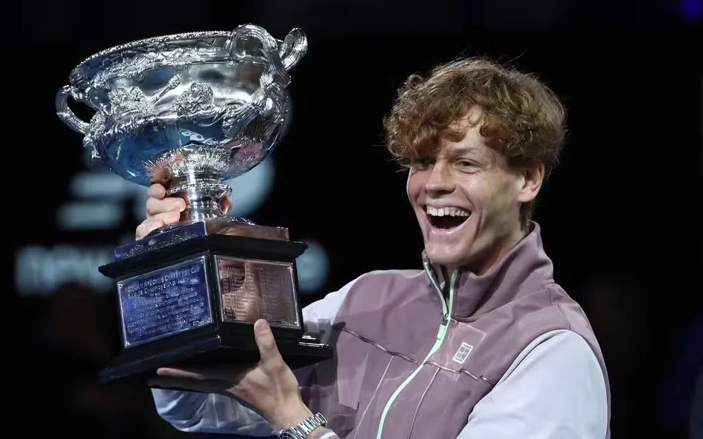 Sinner comes back from two sets down to defeat Medvedev; claims first Grand Slam title