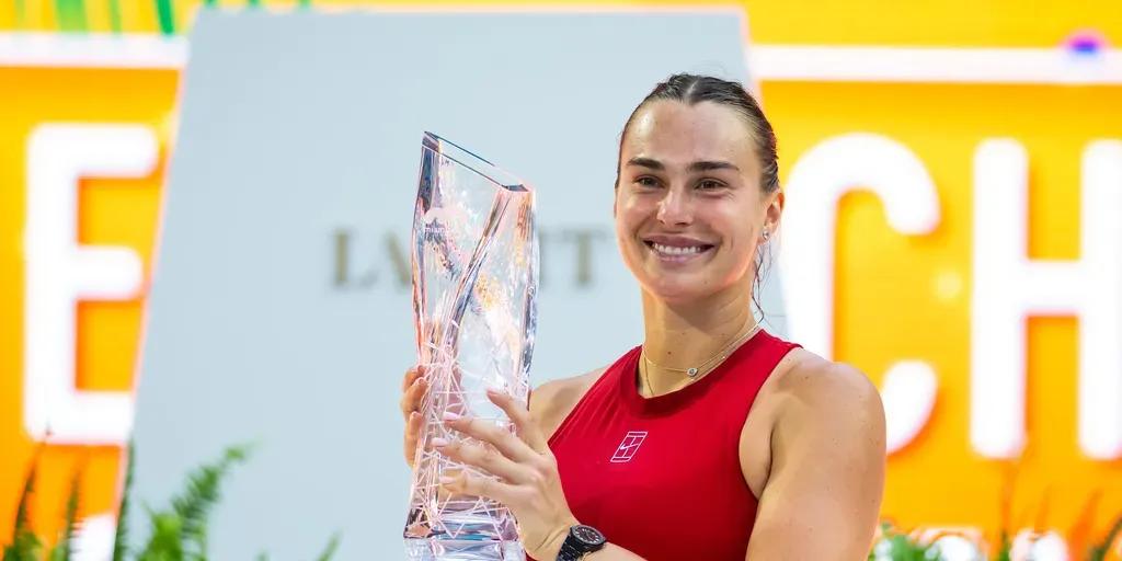 Aryna Sabalenka powers past Pegula to win Miami Open Title