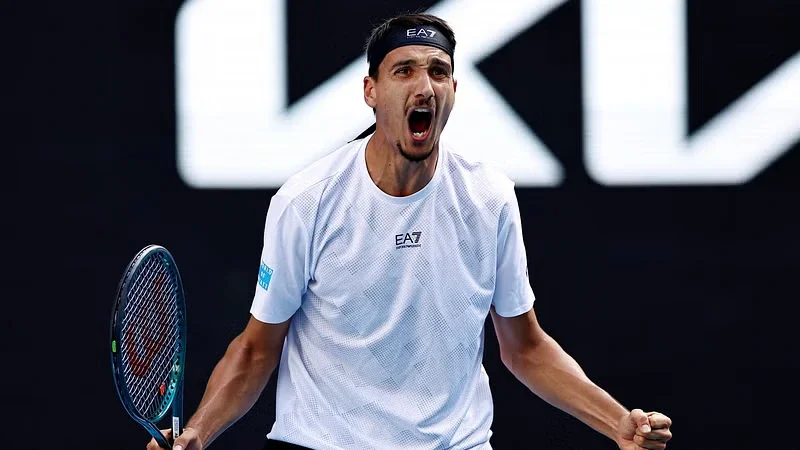 Sonego ends Tien's dream run to reach Australian Open quarter-finals