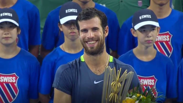 Karen Khachanov returns to Winner's Circle after clinching Chinese ATP Title