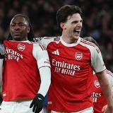 Arsenal 2-0 Leverkusen: Eze, Rice send Gunners into UCL Quarters