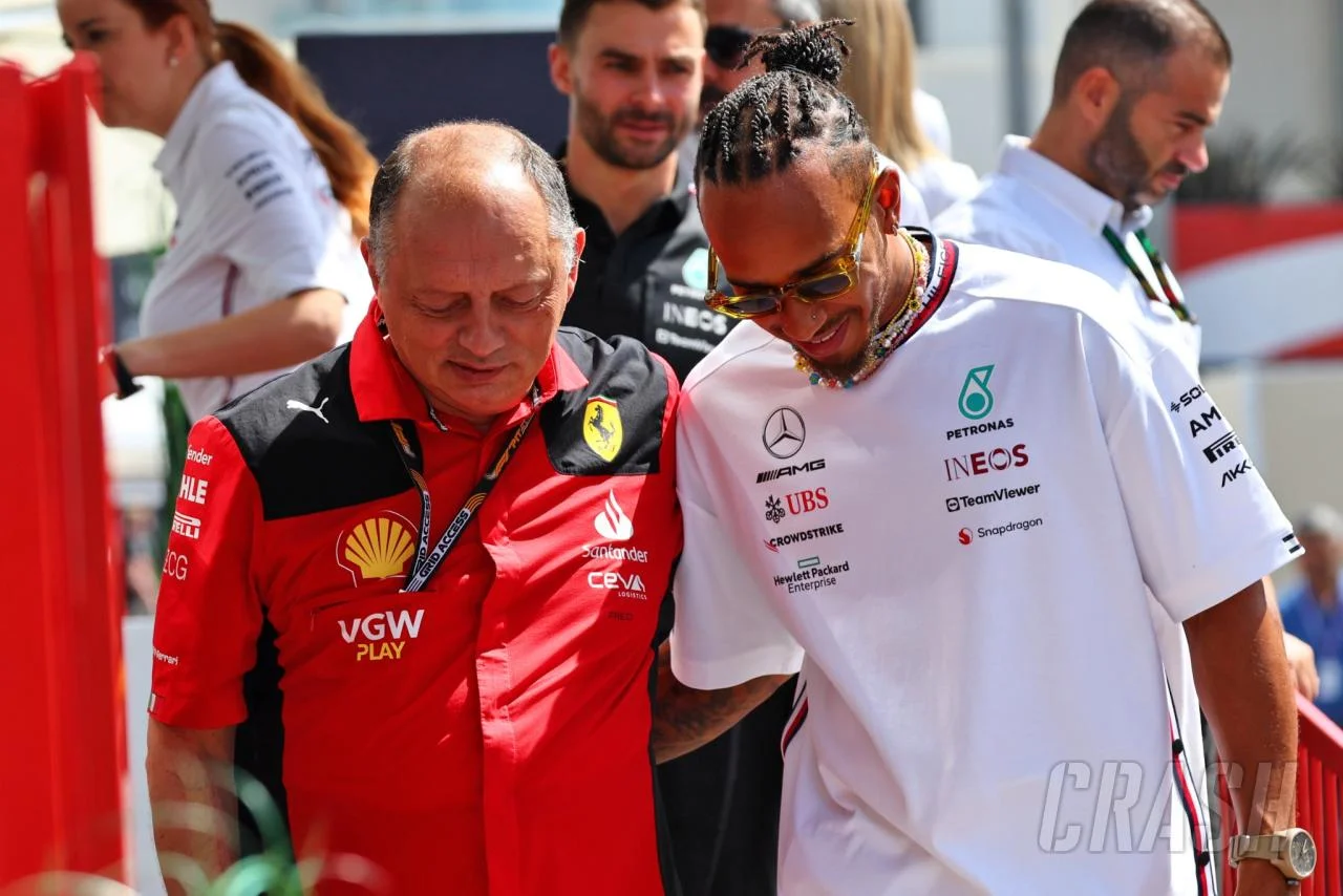 According to Vasseur, Hamilton represents a "huge opportunity" for Ferrari