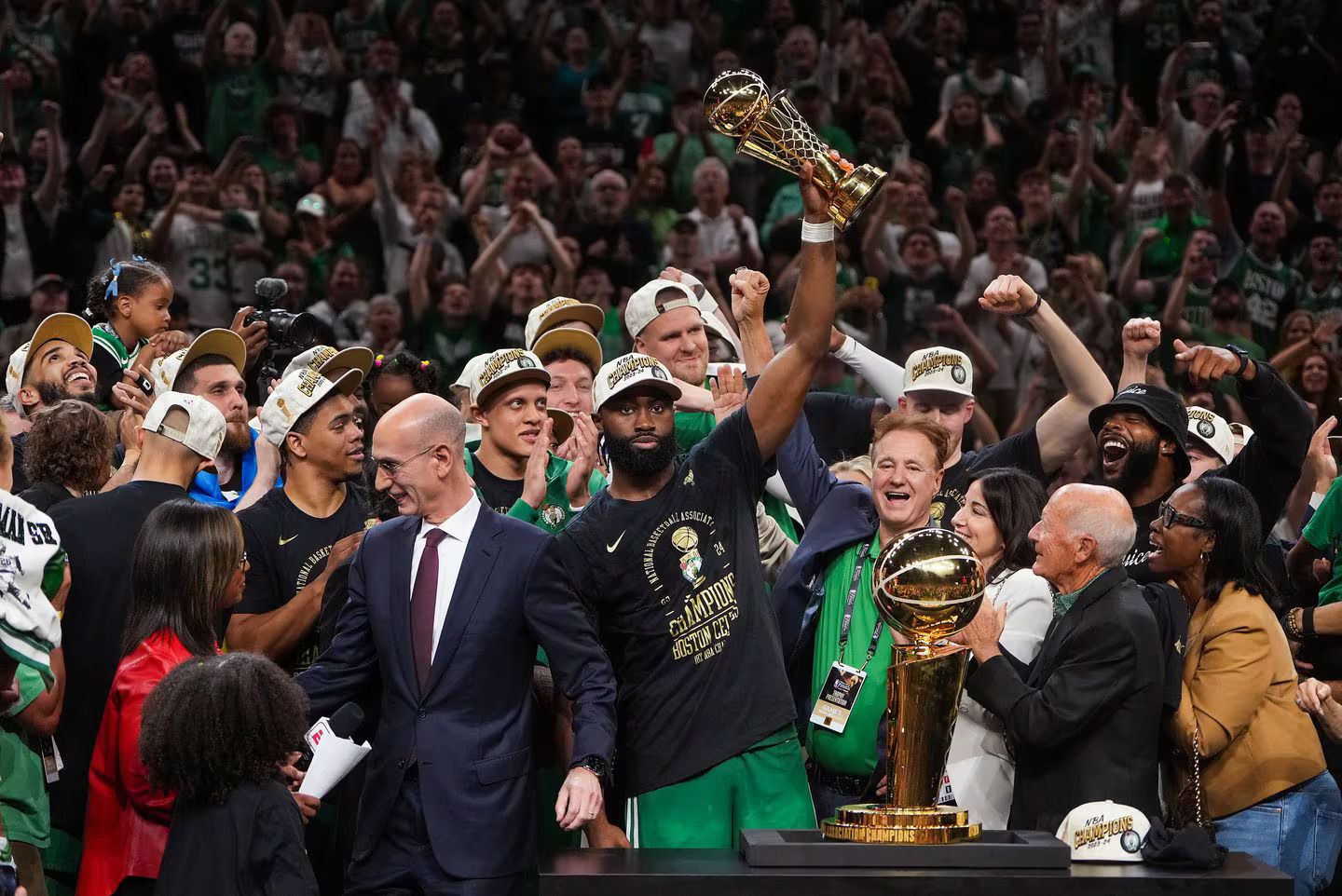 Brown named MVP of the NBA Finals as Celtics clinch historic title