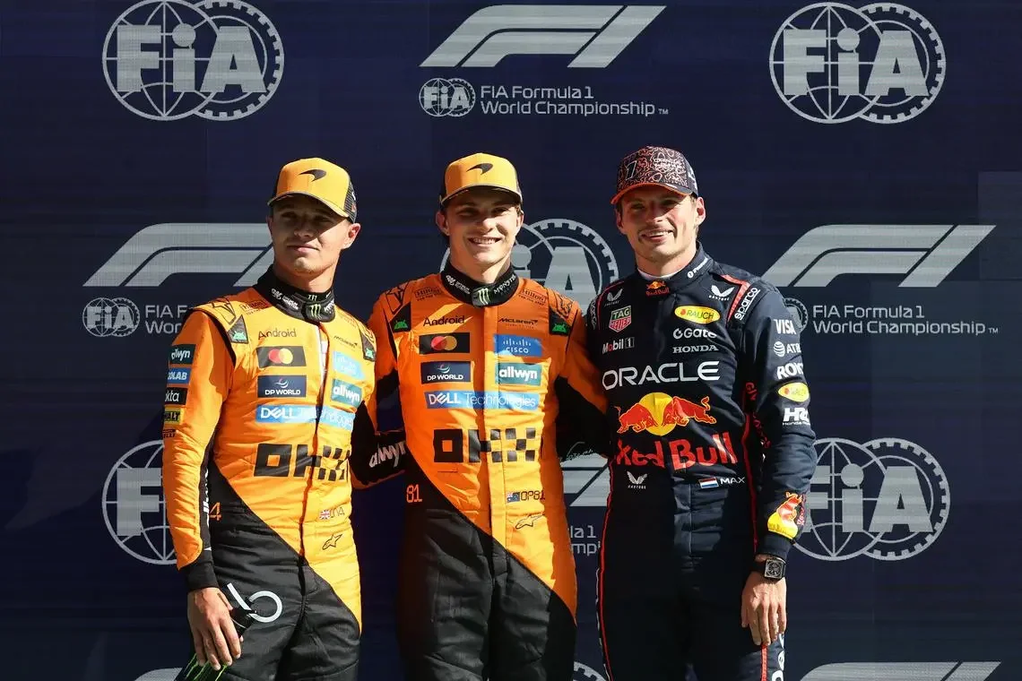 Piastri beats Norris to pole at Dutch Grand Prix with record Zandvoort lap