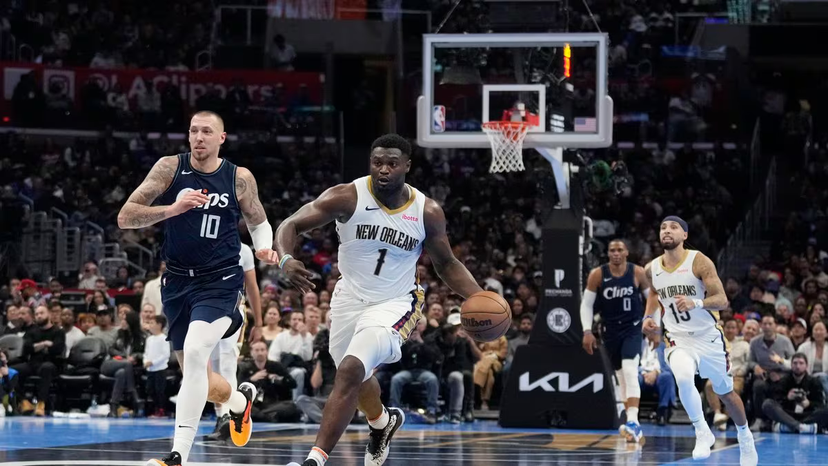 Pelican defeat Clippers 116-106 behind Williamson season-high 32 points