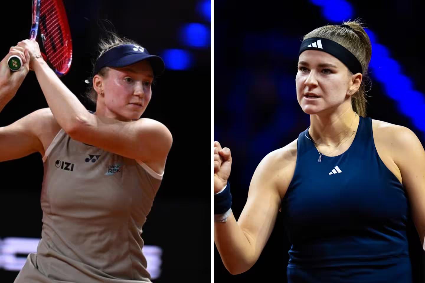 Rybakina vs Muchova: Stuttgart Open Final set for high-stakes showdown