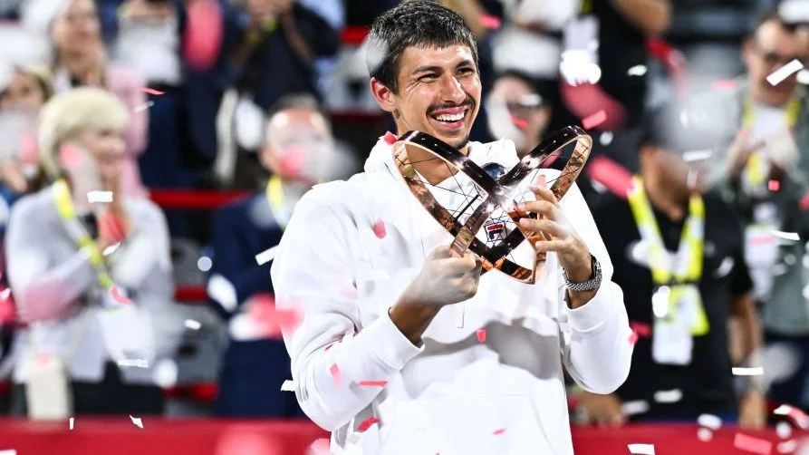 Alexei Popyrin beats Andrey Rublev to be crowned champion of Canadian Open