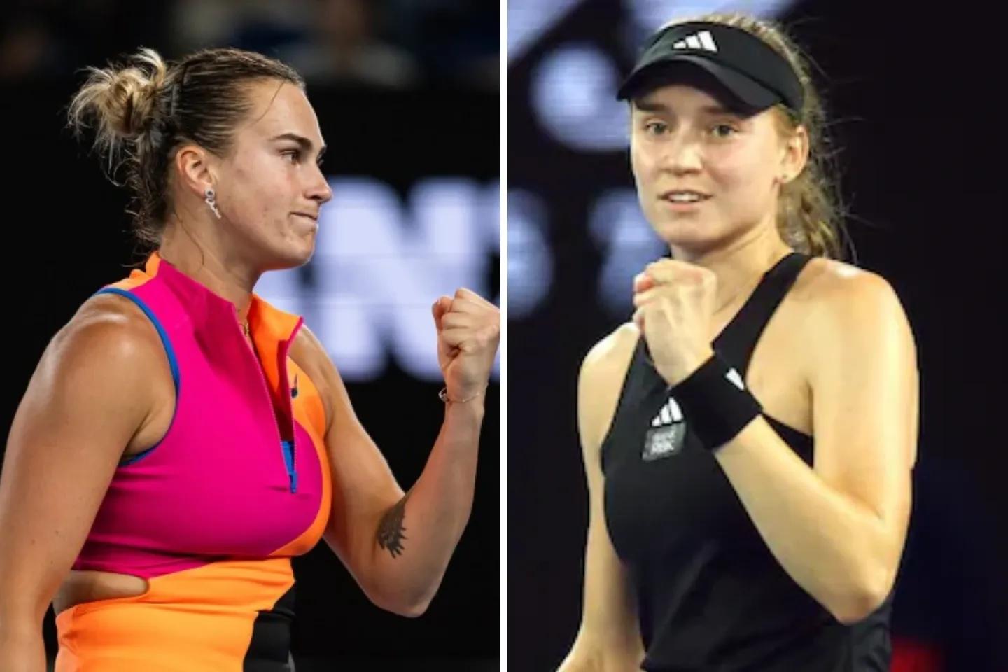 Power Battle in Melbourne: Sabalenka and Rybakina set for Australian Open Final showdown