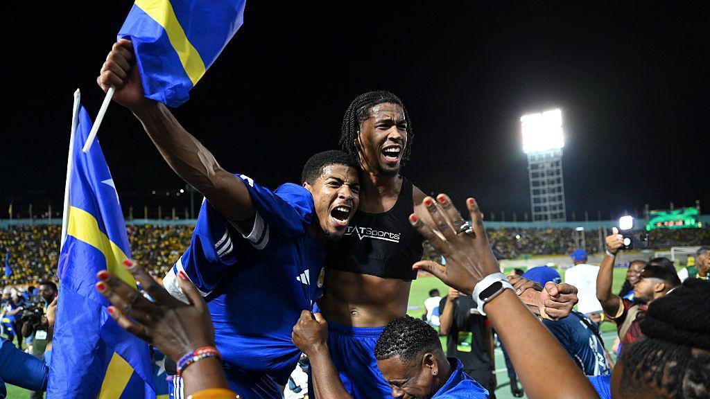 Curaçao becomes the smallest nation ever to qualify for the FIFA World Cup