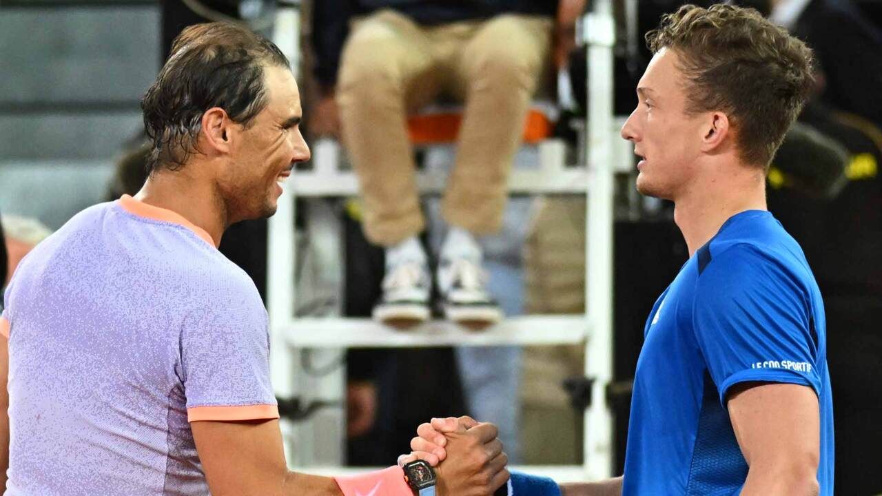 Rafael Nadal knocked out of Madrid Open by Jiri Lehecka