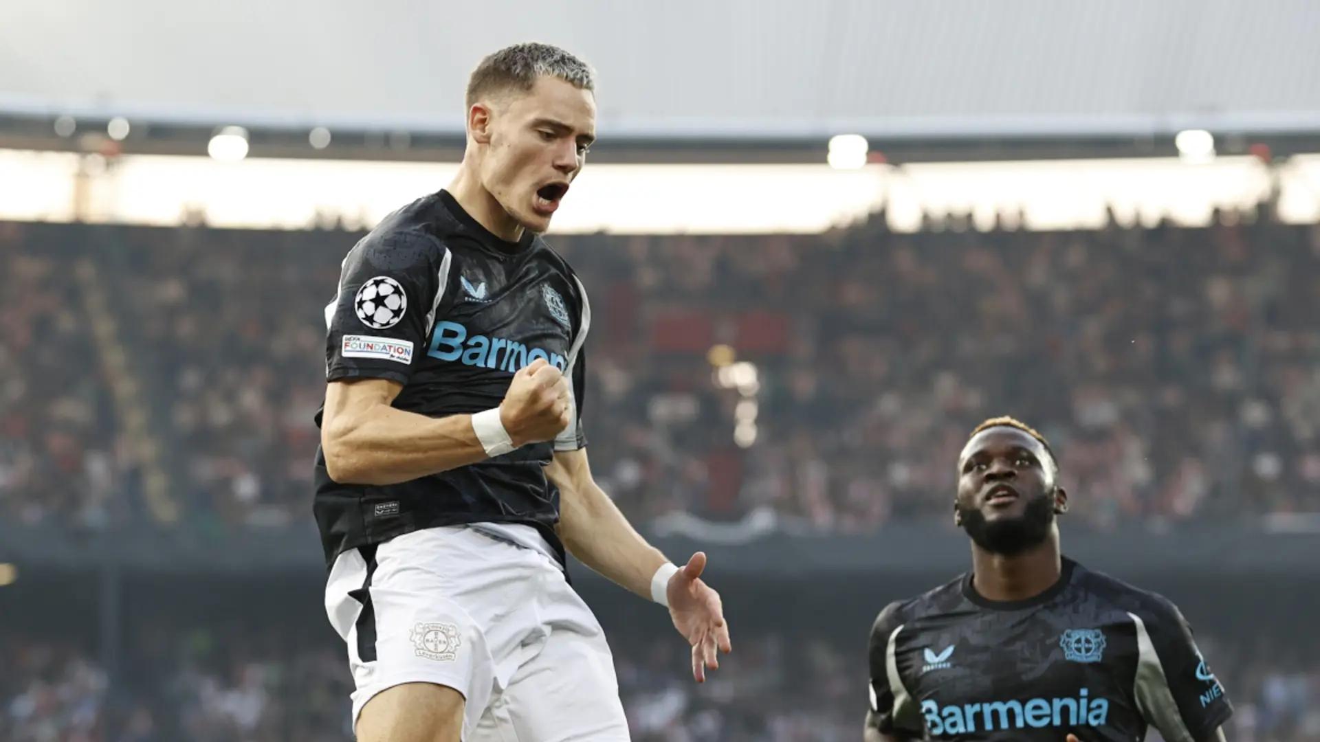 Feyenoord 0-4 Bayer Leverkusen: Wirtz shines as Leverkusen kick-start campaign with Feyenoord thrashing