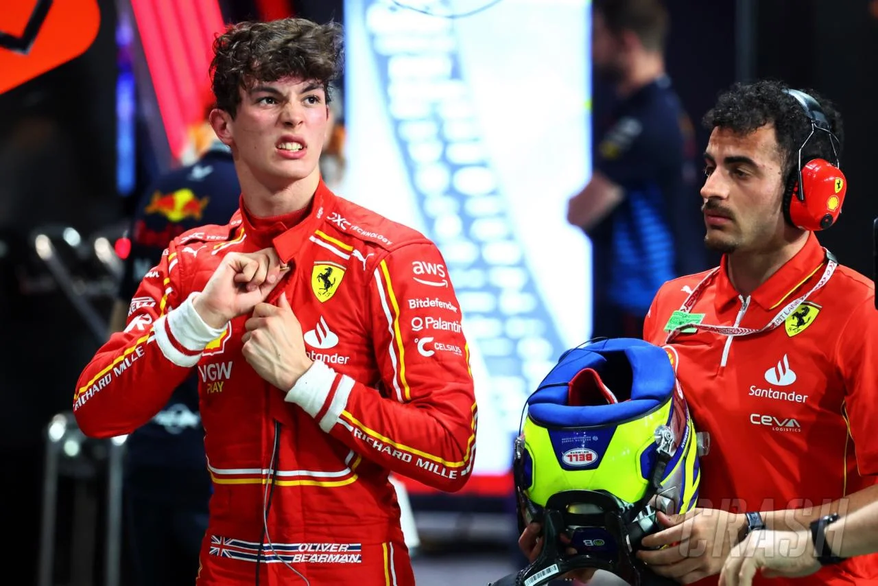 Haas impressed by Bearman, Ferrari wait on Sainz
