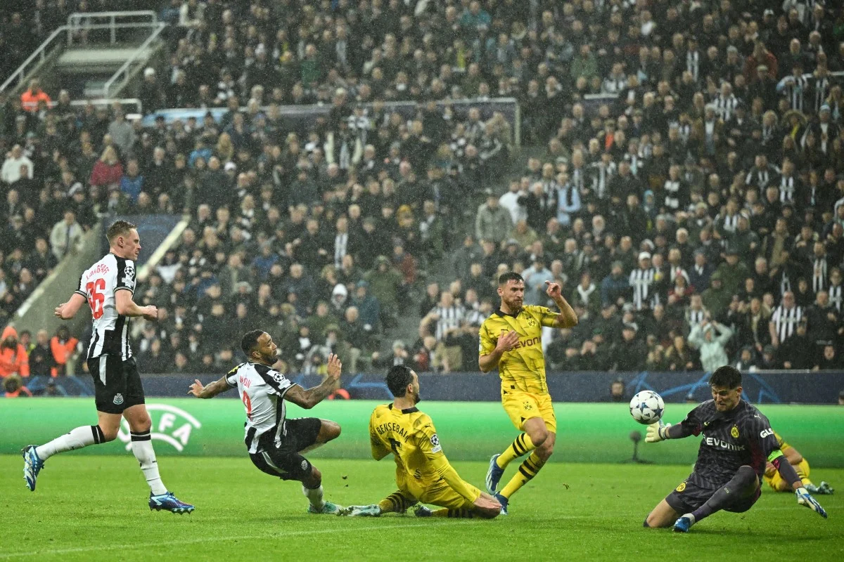 Newcastle Handed Reality Check by Borussia Dortmund: 0-1 in Champions League