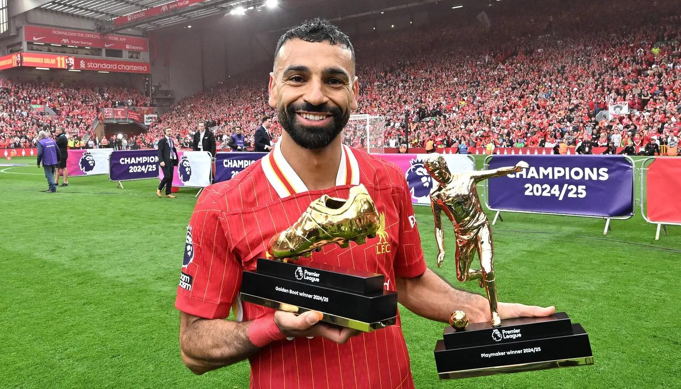 Mohamed Salah wins Golden Boot, equals EPL record for goal involvements in a single season