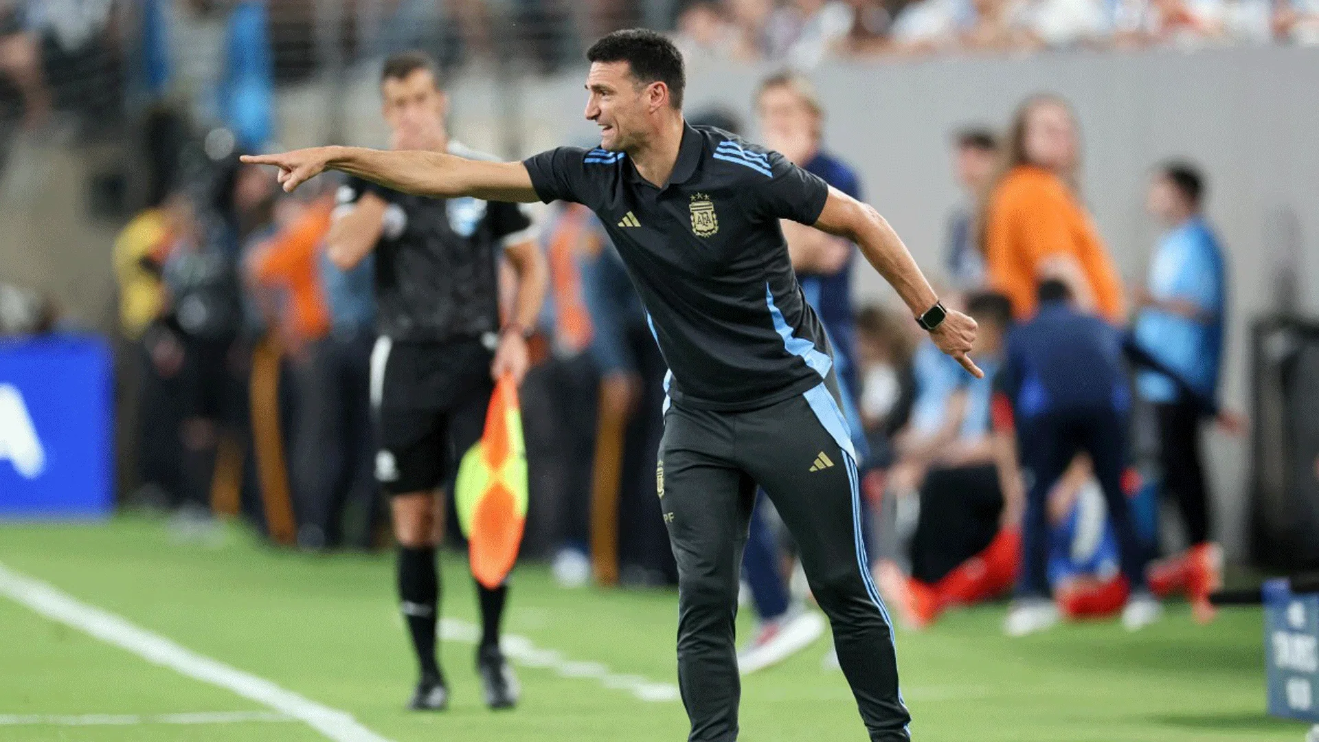 Scaloni says balance is key in deciding who starts up front