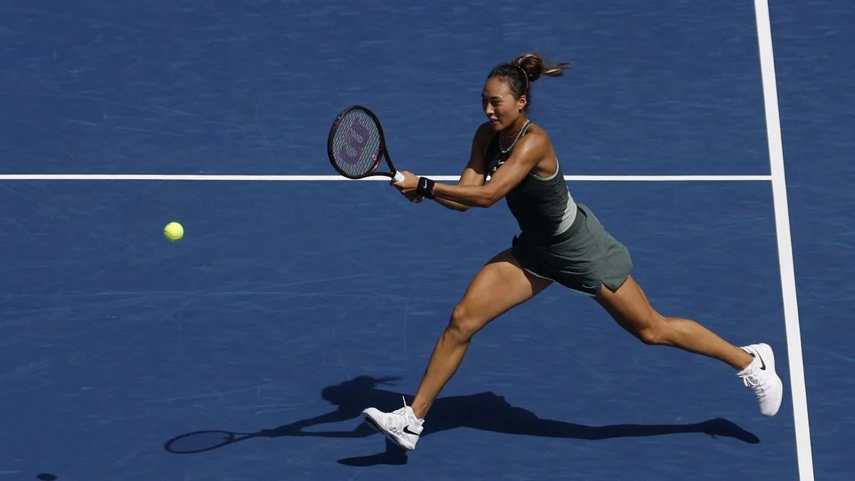 Zheng survives Andreeva scare to advance at US Open