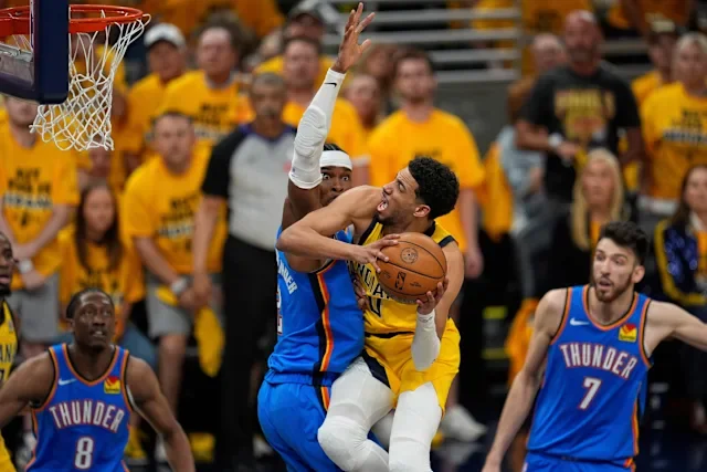 Indiana Pacers 116-107 Oklahoma City Thunder: Pacers top Thunder in Game 3 to take NBA Finals lead