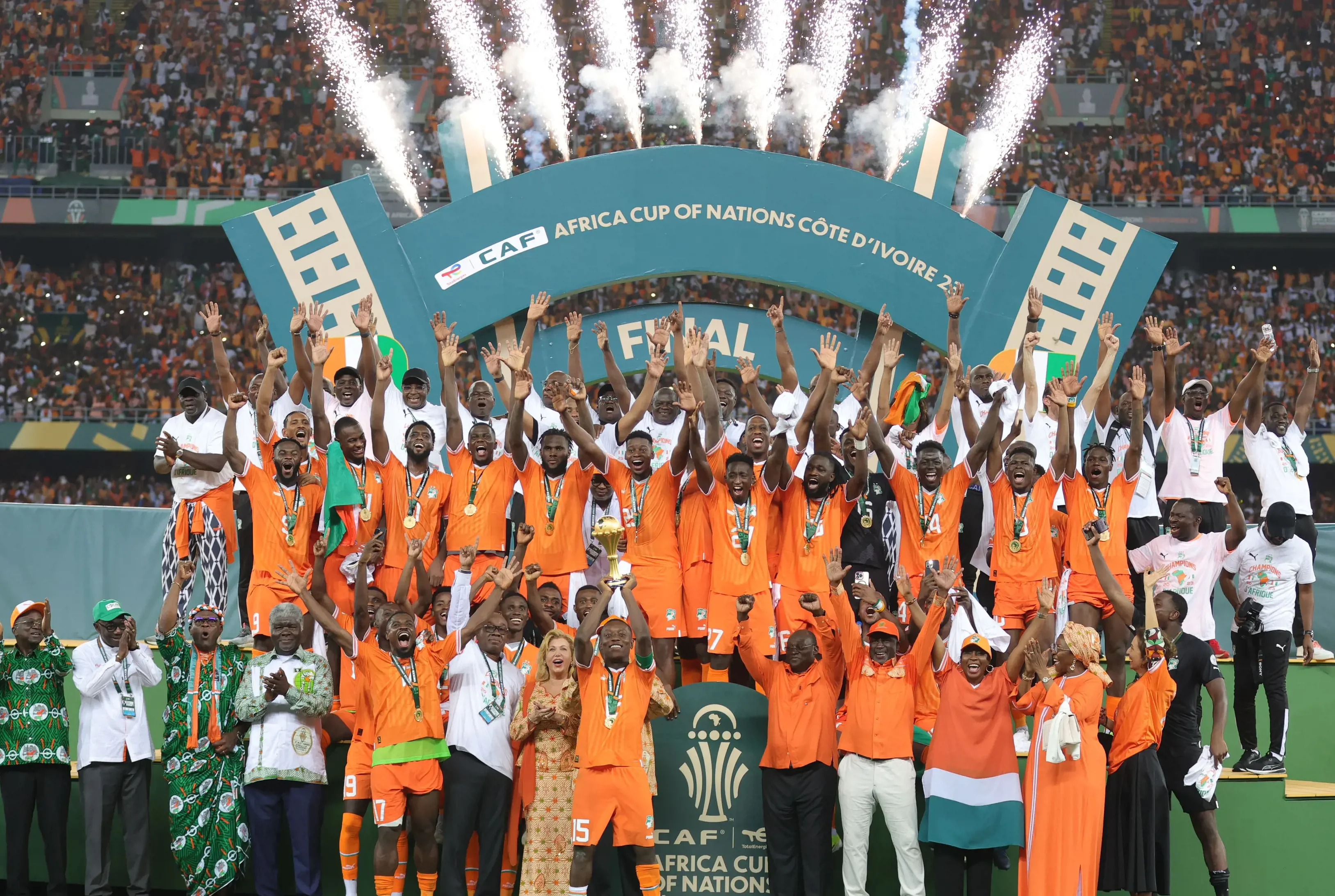 Haller and Kessie lead Ivory Coast to magical home AFCON title over Nigeria