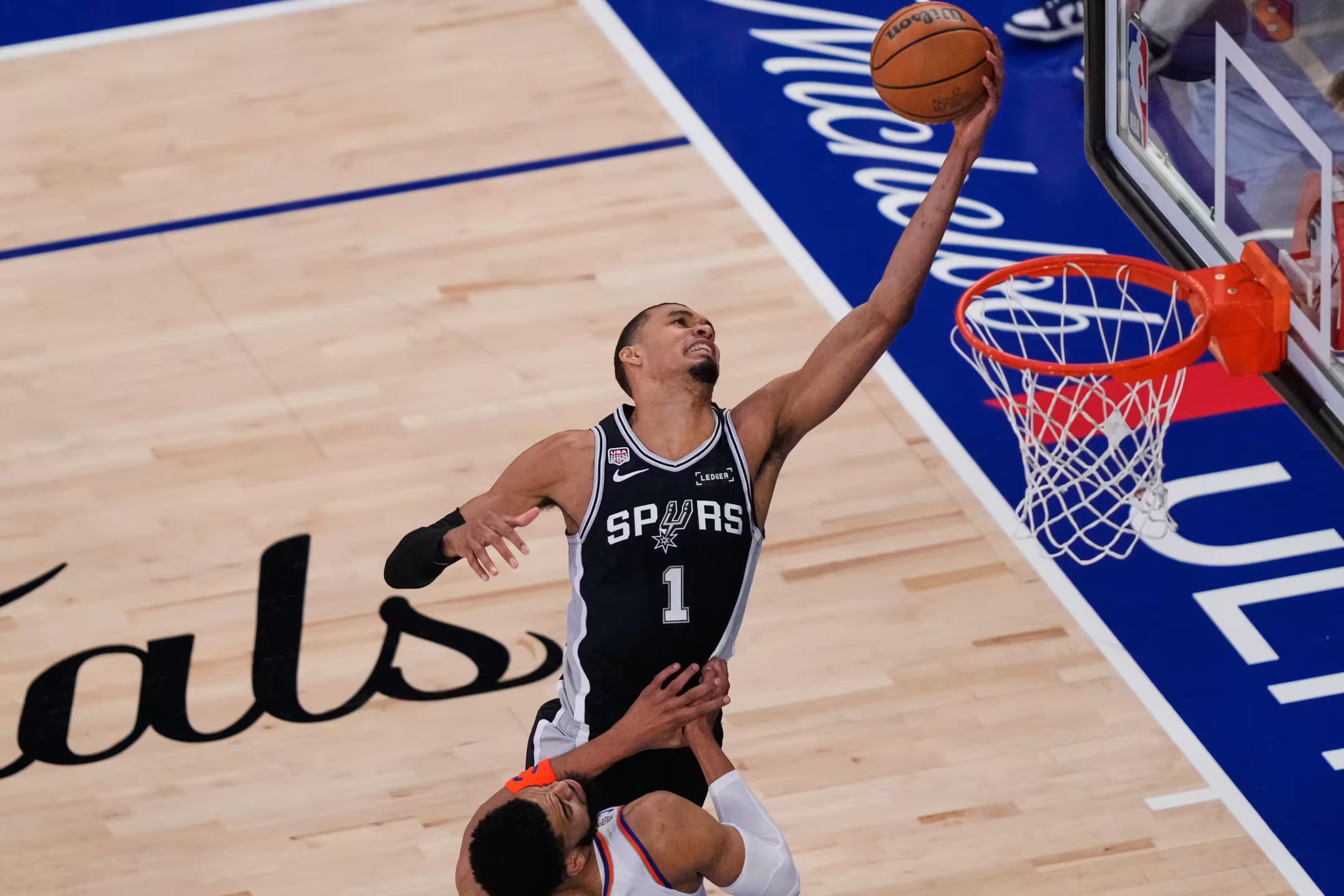 Wembanyama leads Spurs past Knicks in Game 3 to cut NBA Finals deficit