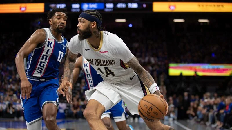 Brandon Ingram Leads The Pelicans Past The Kings 127-117 To Advance To The Semis