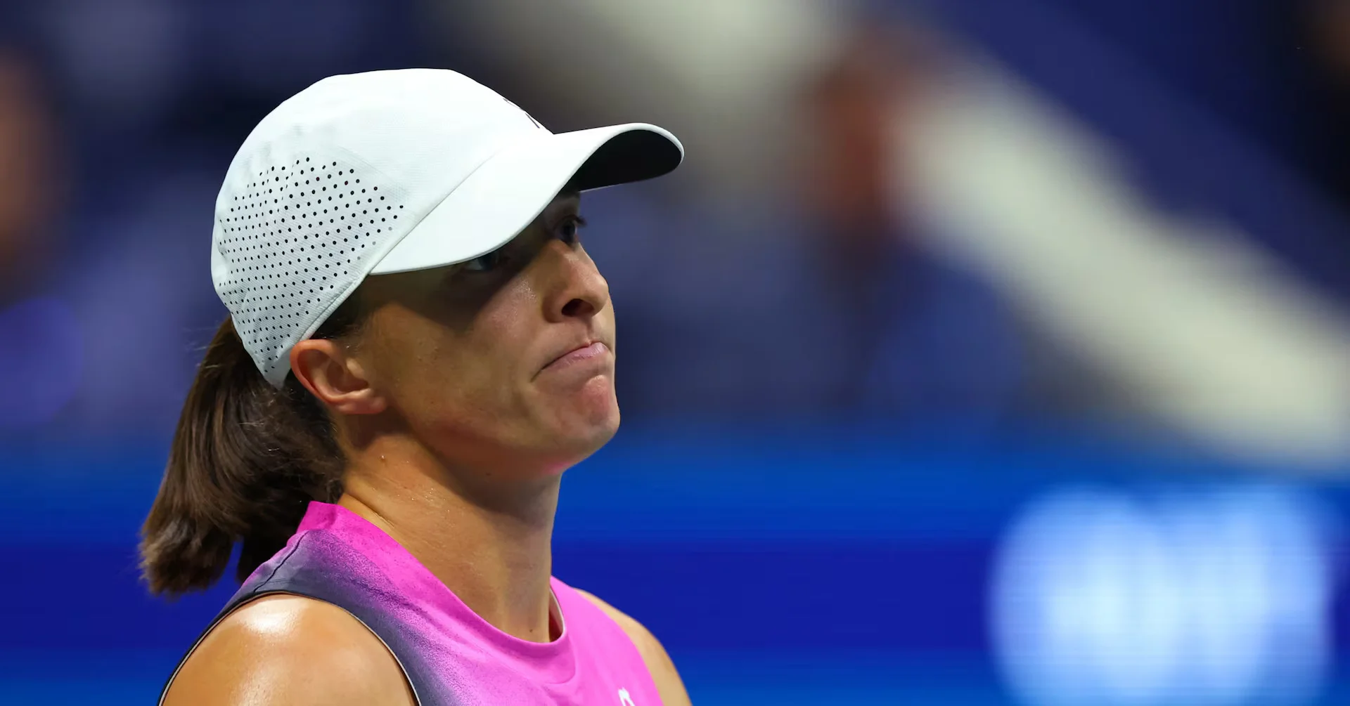 Iga Swiatek puzzled by her poor serving in surprise US Open defeat