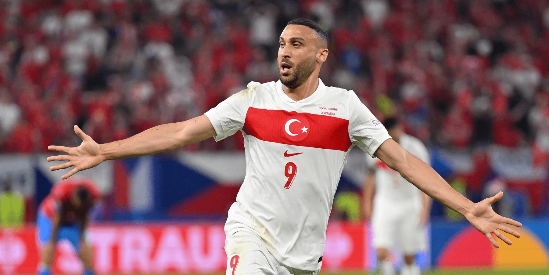 Czech Republic 1-2 Turkey: Tosun's late winner secures qualification for Turkey, Czechs bow out
