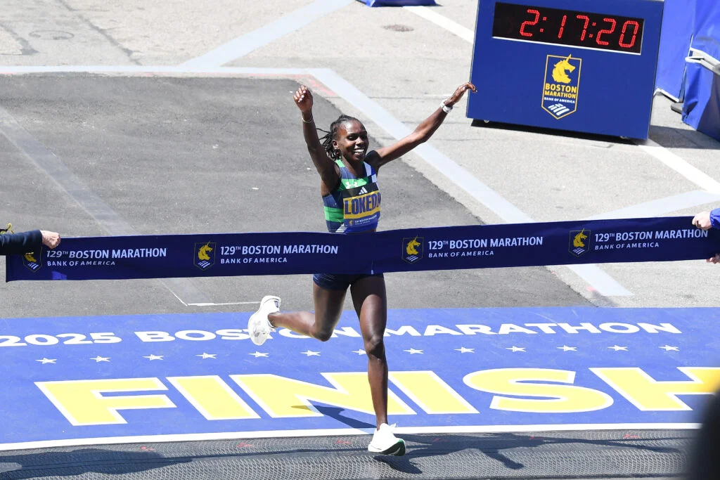 Sharon Lokedi smashes Boston Marathon Record