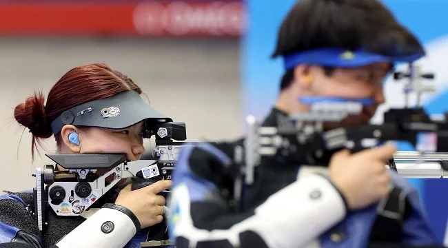 Kazakhstan Claims First Olympic Medal with Bronze in 10m Mixed Team Shooting