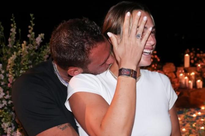 Aryna Sabalenka announces engagement to Georgios Frangulis