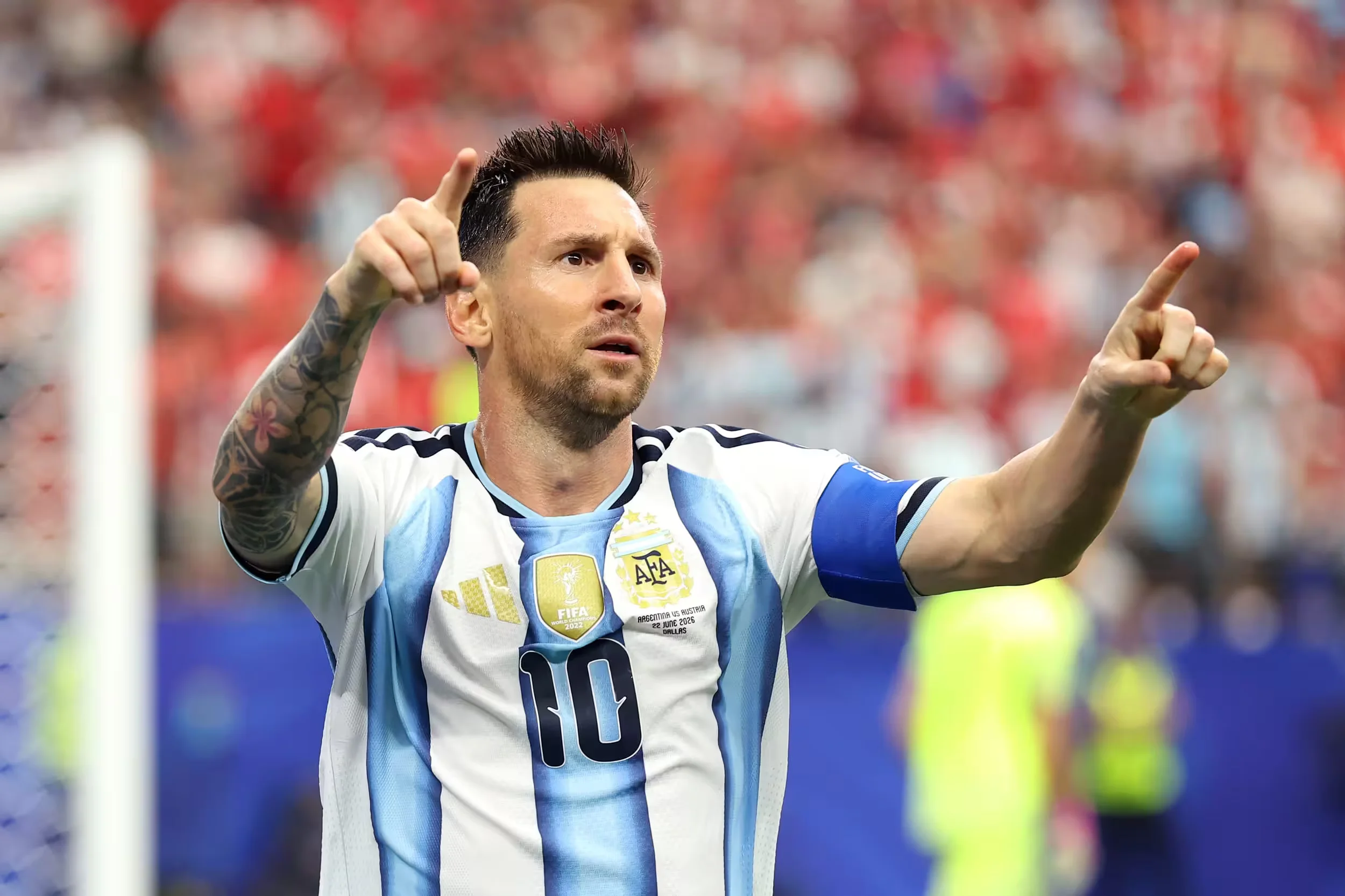 Lionel Messi becomes World Cup’s all-time leading scorer as Argentina reach knockout stage