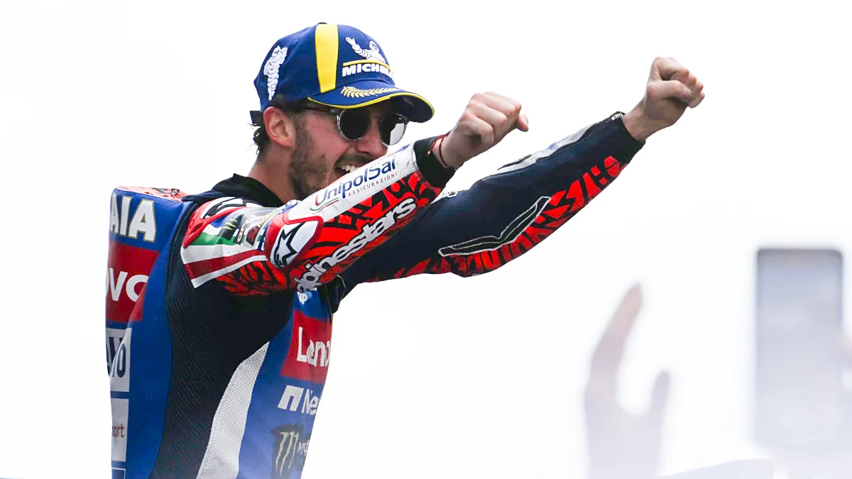 Bagnaia claims pole and another new lap record at Dutch GP