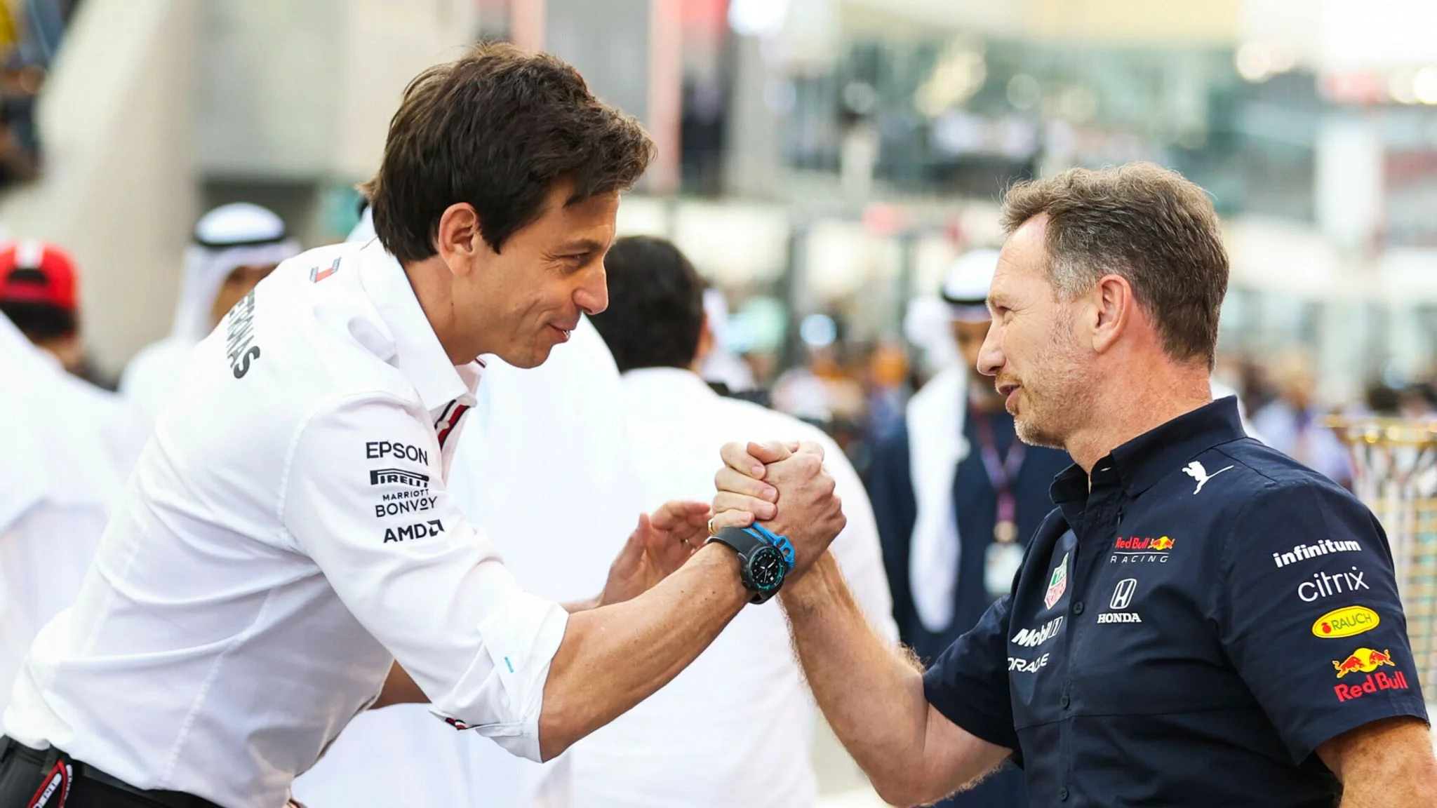 Wolff and Horner renew clash over Verstappen's Red Bull future