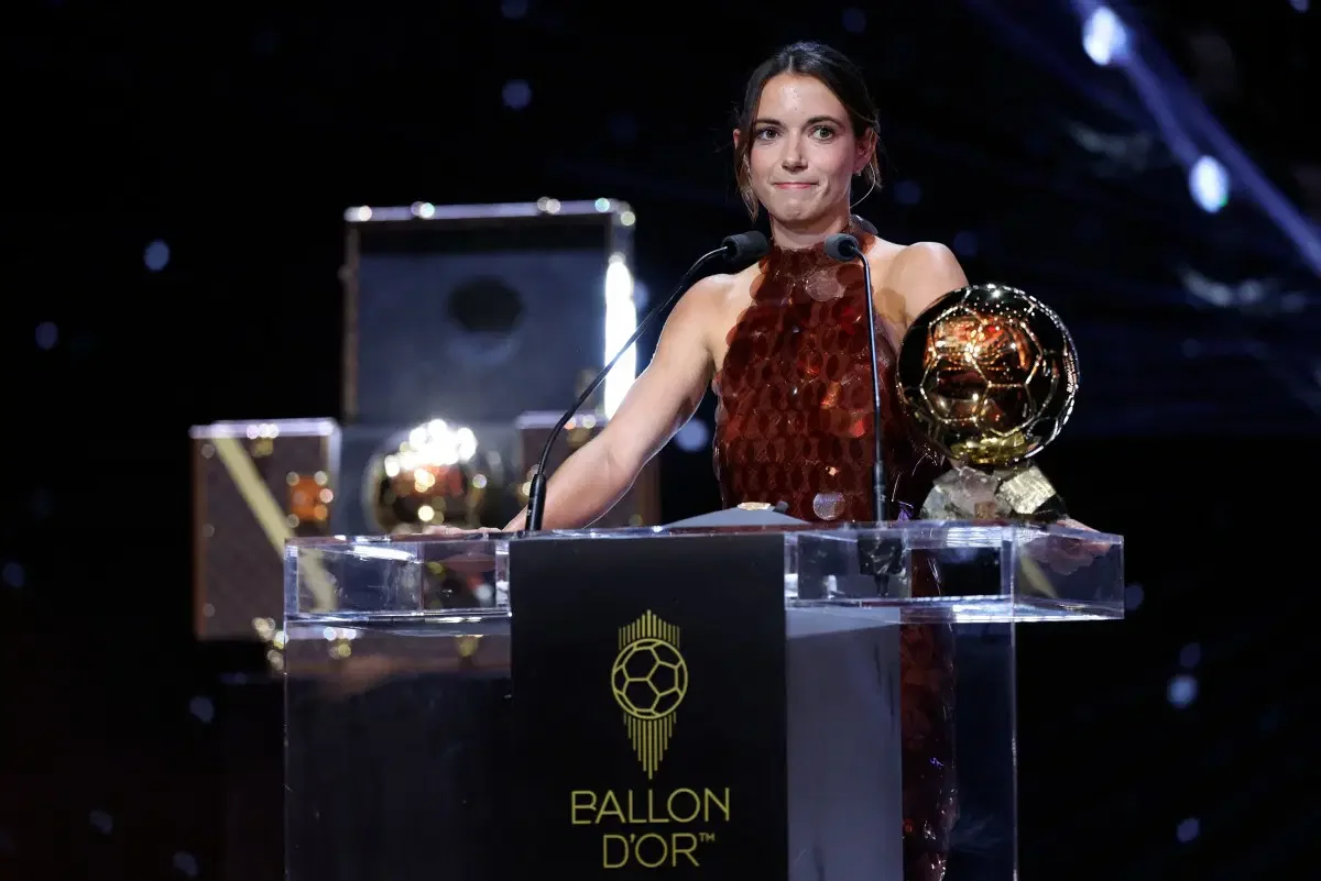 Aitana Bonmatí wins 2025 Women’s Ballon d’Or
