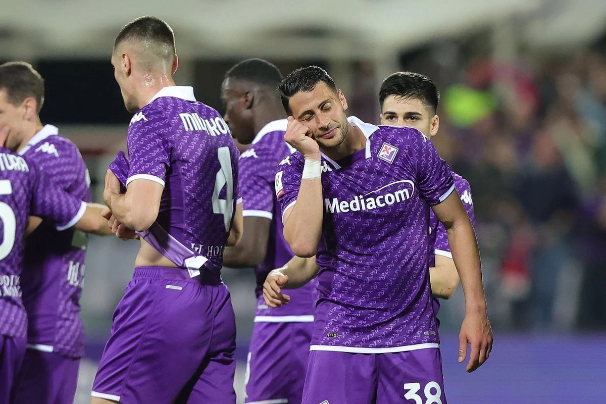 Fiorentina take slender lead against Atalanta in Coppa Italia semi-final first-leg
