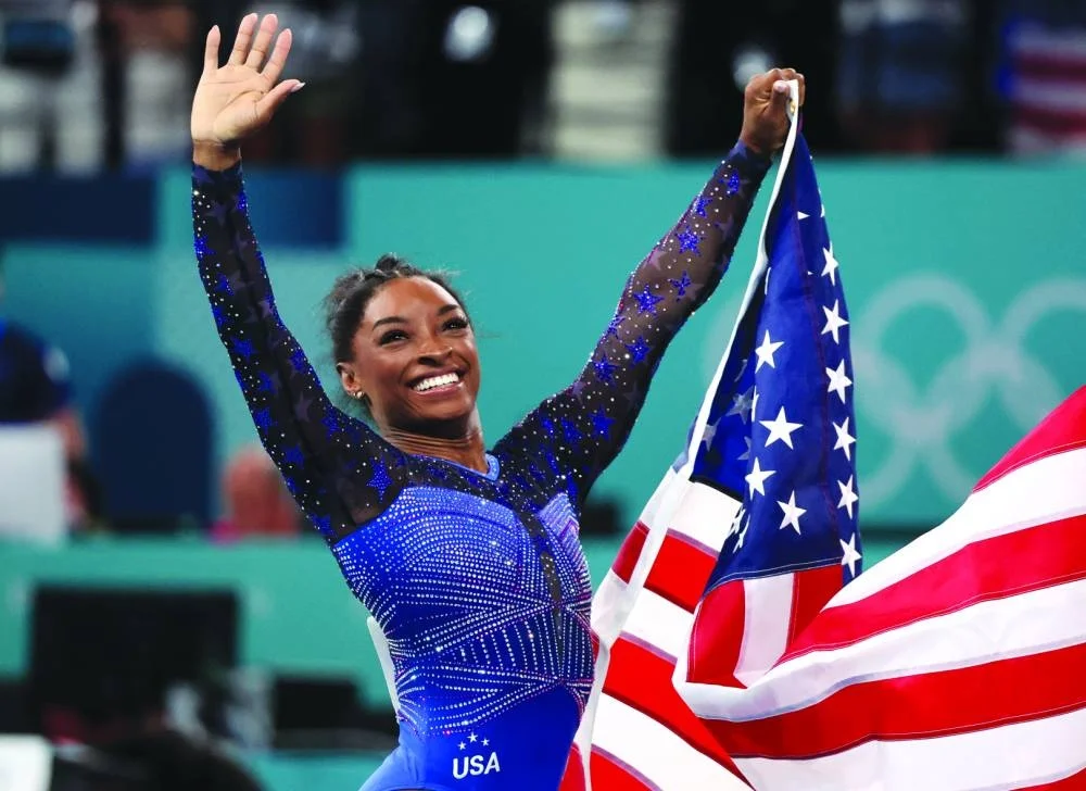 Simone Biles clinches sixth Olympic gold at all-around final