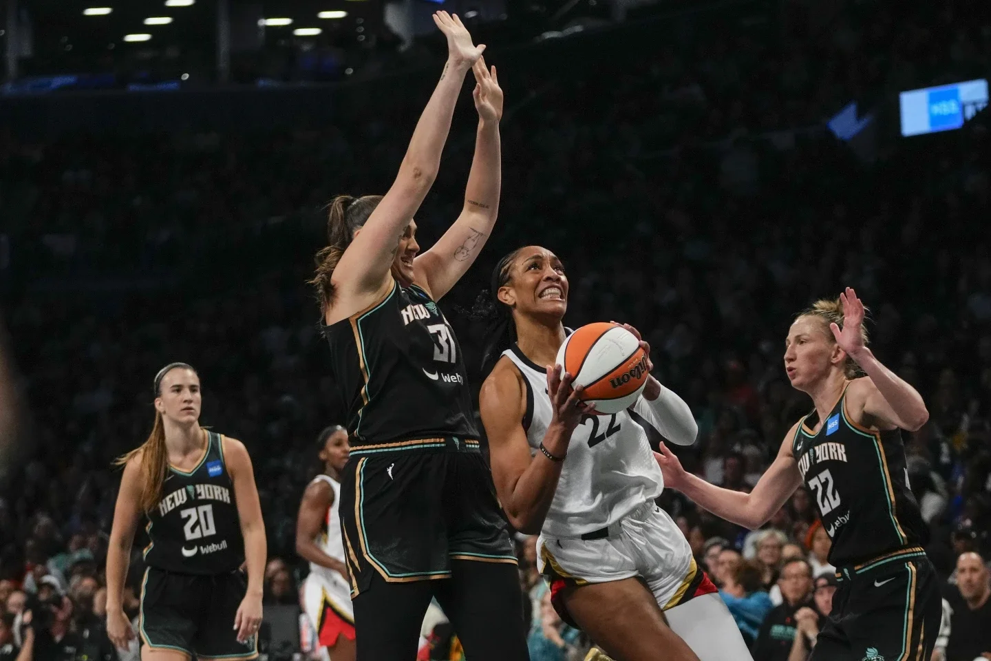 Las Vegas Aces capture second straight WNBA Championship