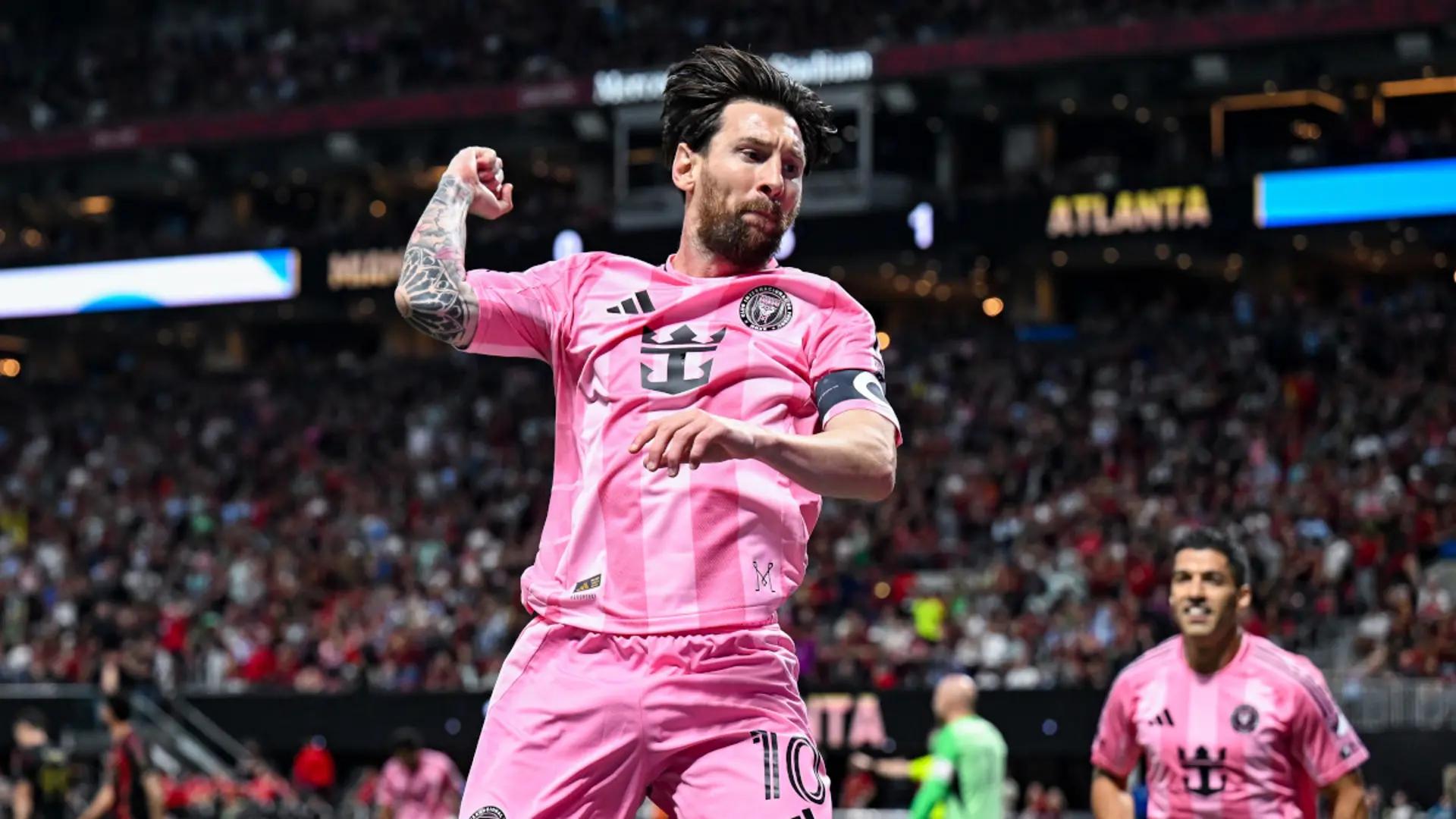 Messi strikes as Inter Miami down Atlanta United