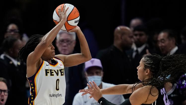 Rupert scores career-high 21 with five 3s as Valkyries beat Fever 75-63