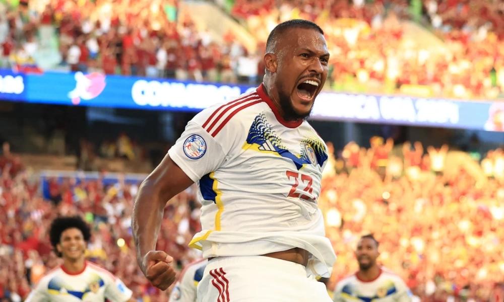 Venezuela make light work of Jamaica at Copa América to top Group B