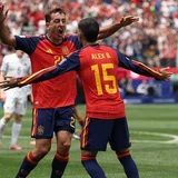Mikel Oyarzabal brace sends Spain into World Cup last 16