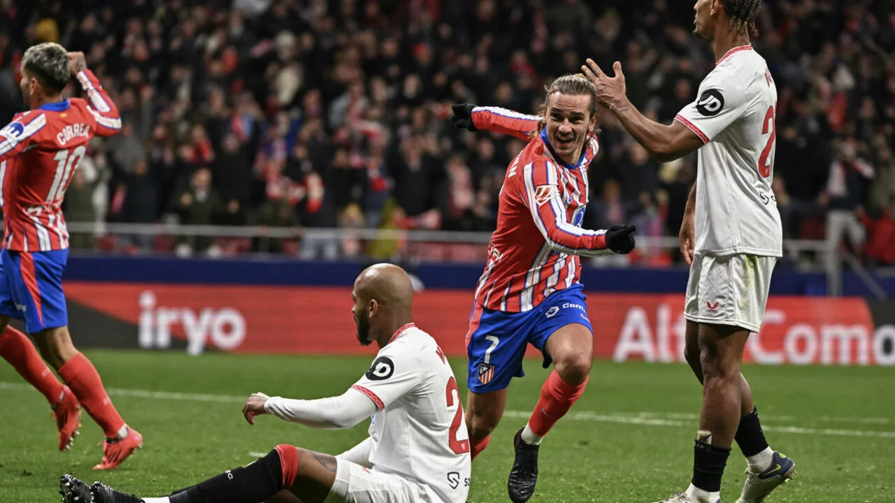 Atletico Madrid 4-3 Sevilla: Griezmann’s stunning last-gasp winner secures Los Rojiblancos' comeback victory over Los Nervionenses