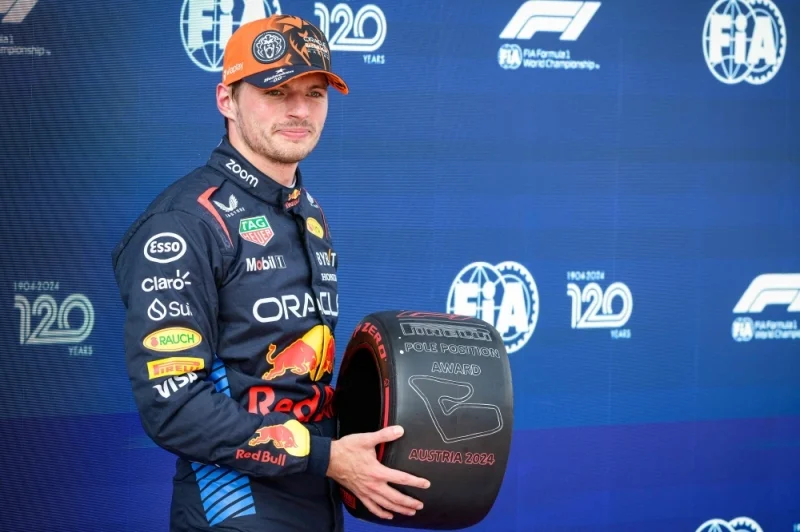 Austrian GP Qualifying: Verstappen takes his 40th pole after winning Austrian sprint